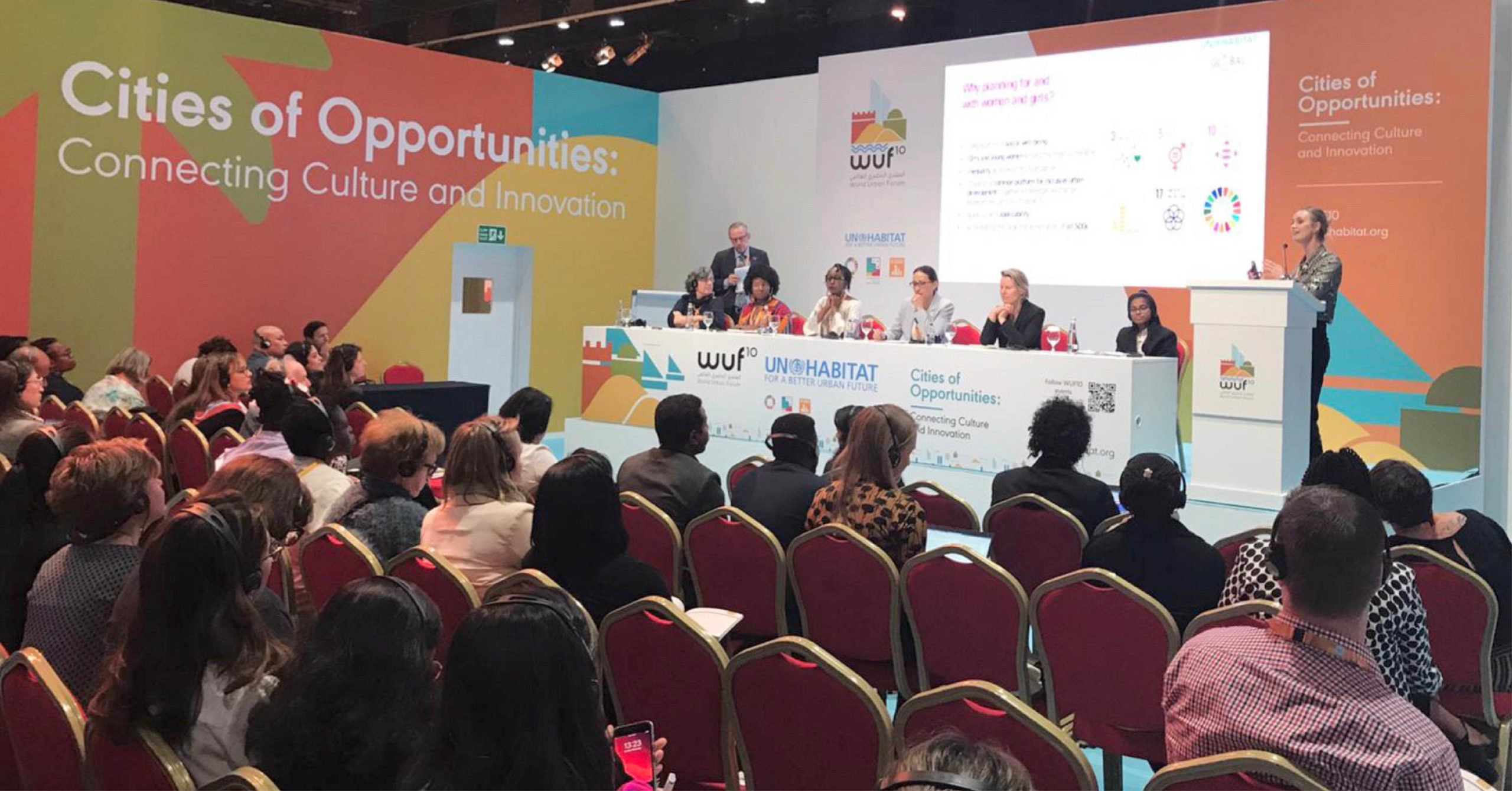 Global Utmaning på World Urban Forum i Abu Dhabi